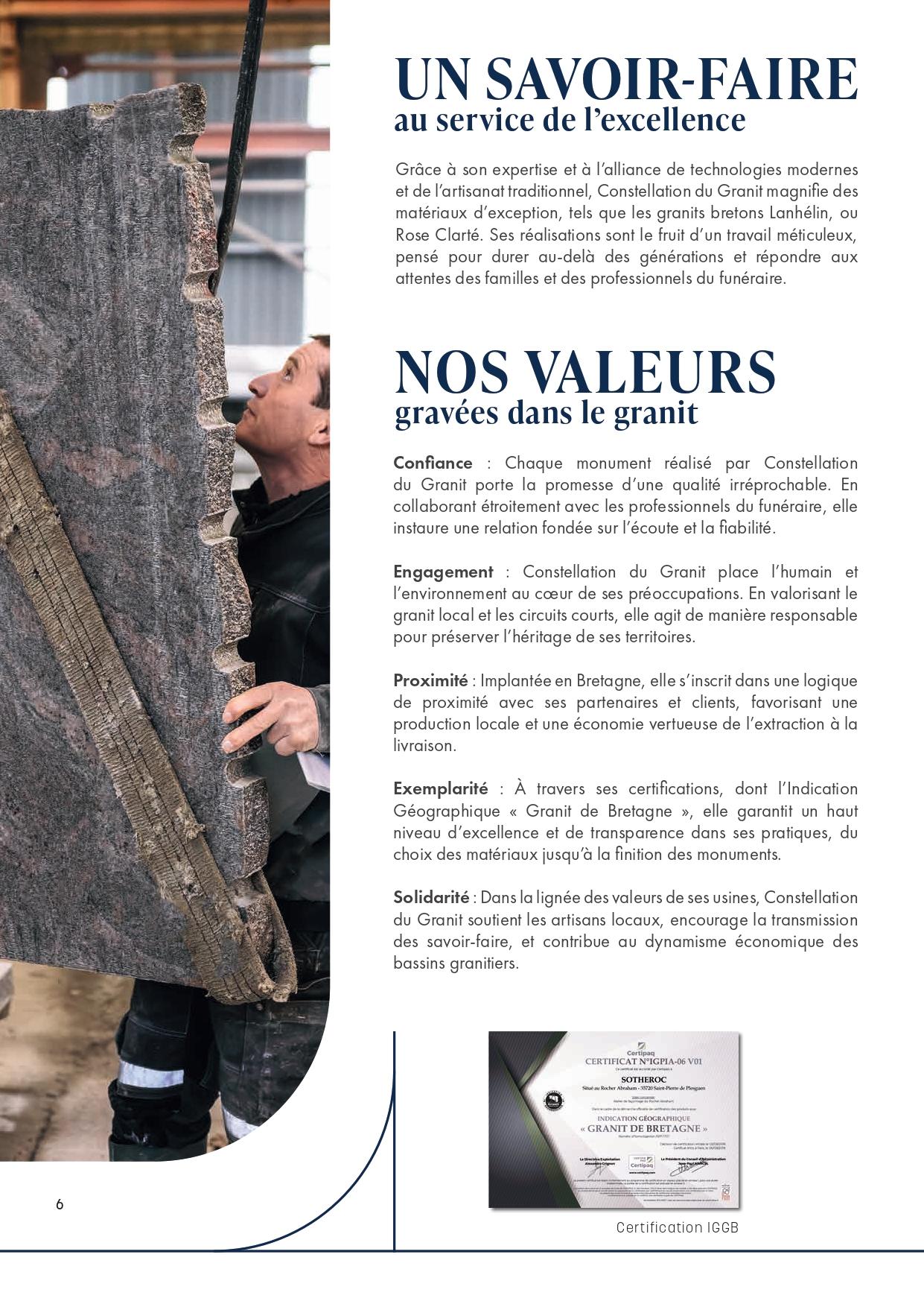 Catalogue constellation du granit page 0006